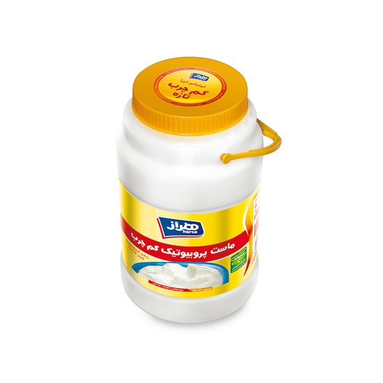 ماست دبه کم چرب 1800 گرم هراز -