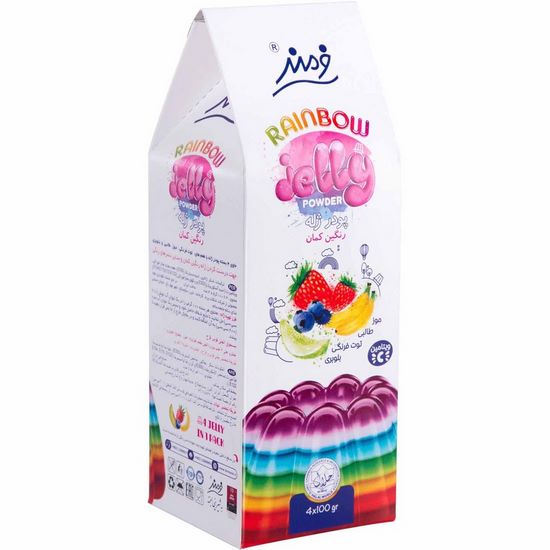 پودر ژله رنگین کمان فرمند