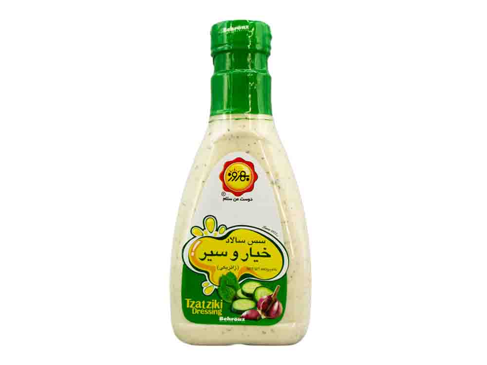 سس سالاد باخیار و سیر بهروز