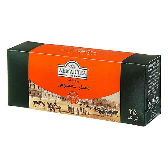 چای کیسه ای 25 عددی احمد 