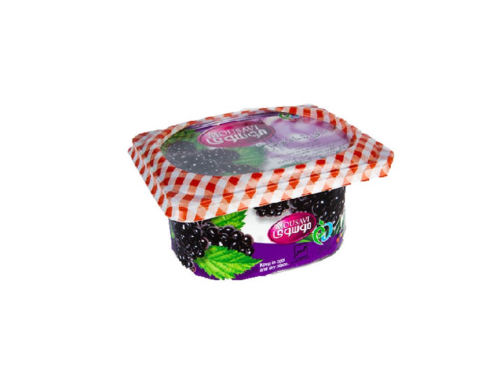 مربا شاه توت 225 گرم موسوی