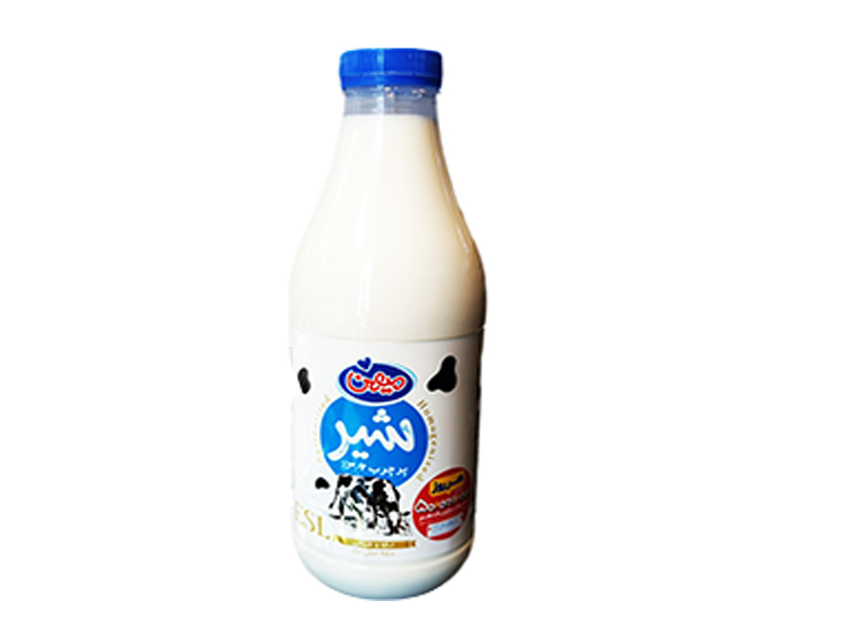شیر بطری پرچرب میهن