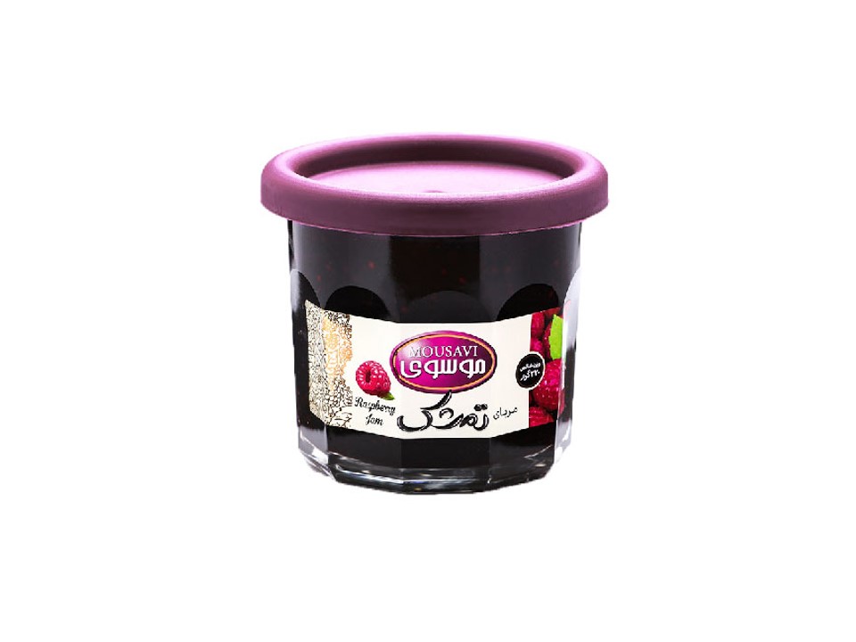 مربا تمشک 320 گرم موسوی