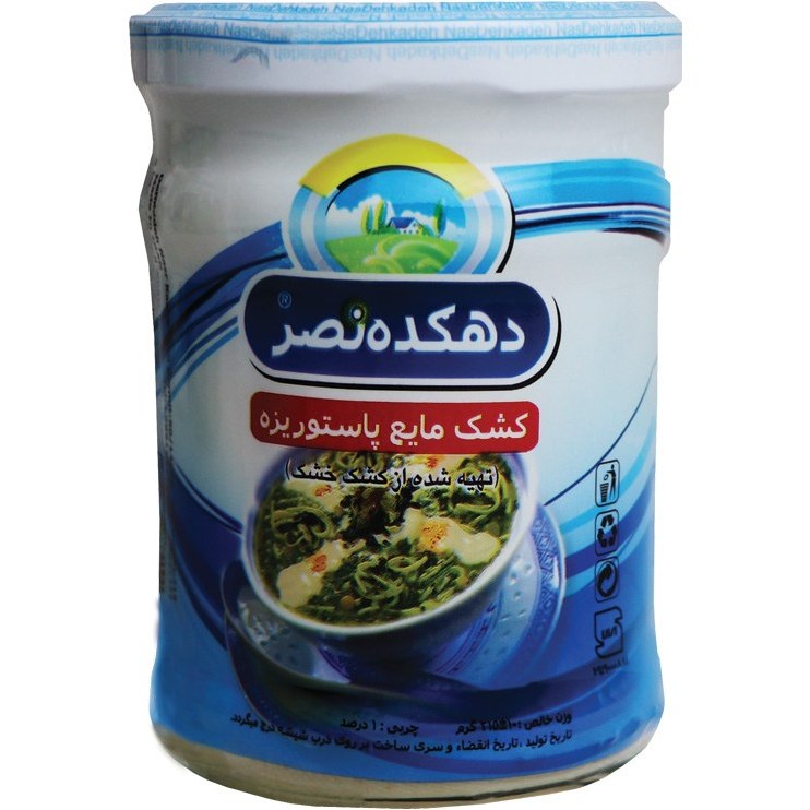 کشک شیشه 215 گرم دهکده نصر