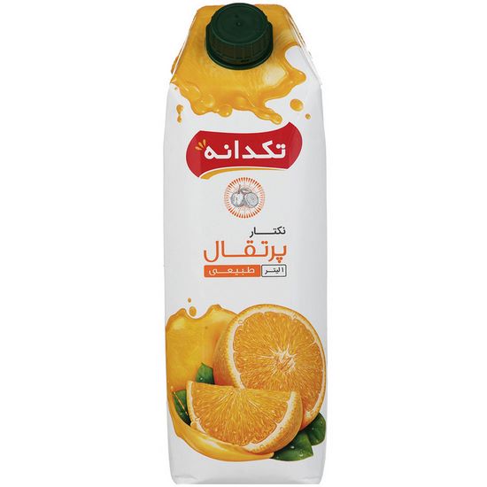 آبمیوه 1 لیتری پرتقال تکدانه
