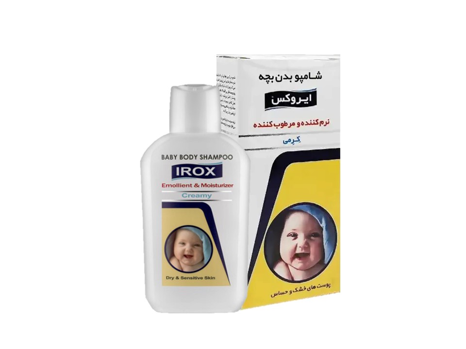 شامپو بدن بچه کرمی ایروکس 