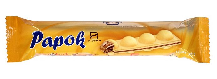 ویفر مغزدار پاپوک چیچک