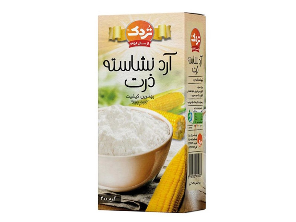 نشاسته ذرت تردک