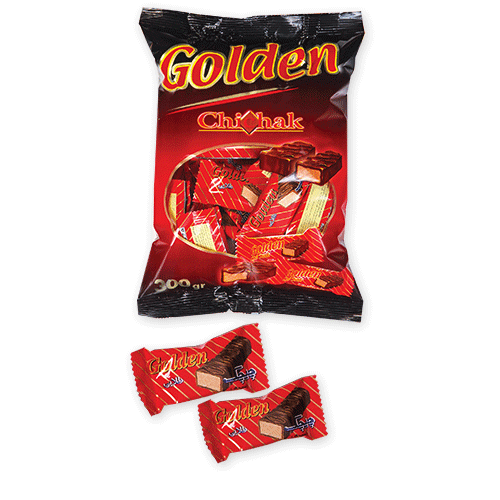 شکلات گلدن 150 گرم چیچک