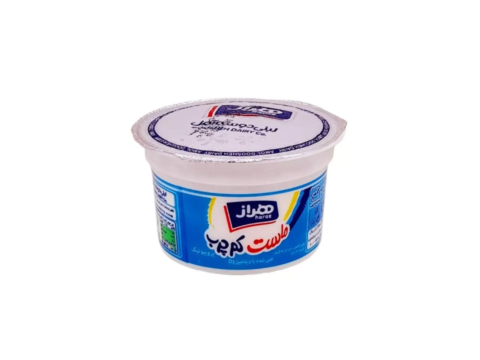 ماست یکنفره کم چرب هراز