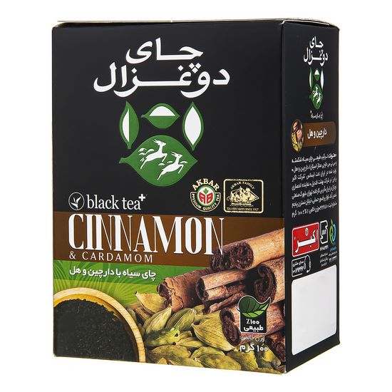چای 100 گرم هل و دارچین دوغزال
