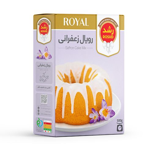 پودر کیک زعفرانی رشد