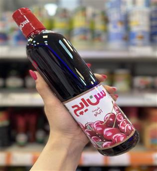 شربت آلبالو 1 لیتری سن ایچ