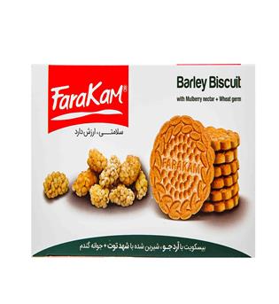 بیسکویت بدون قند با شهد توت فراکام