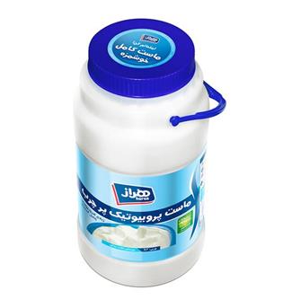 ماست دبه پرچرب 1800 گرم هراز -