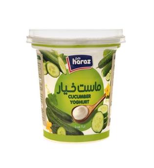 ماست چکیده طعم دار هراز-