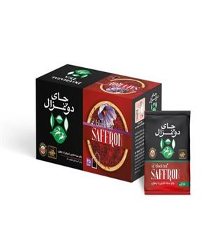 چای کیسه ای زعفران دوغزال