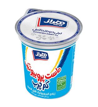 ماست پروبیوتیک 750 گرم کم چرب هراز -