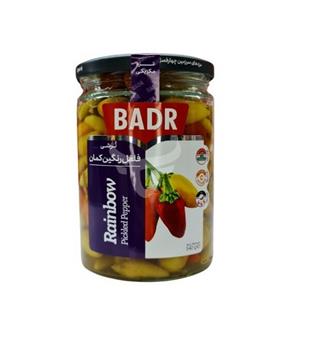 ترشی فلفل رنگین کمان بدر