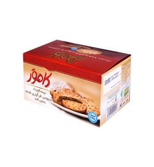 بیسکوئیت بدون قند سبوسدار کامور