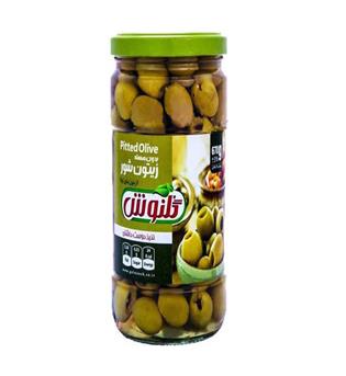 زیتون شور بی هسته 670 گرم گلنوش