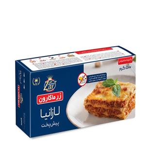 لازانیا پیش پخت 500 گرم زر