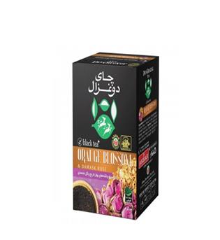 چای 100 گرم بهار و گل محمدی دوغزال
