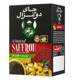 چای 100 گرم هل و زعفران دوغزال