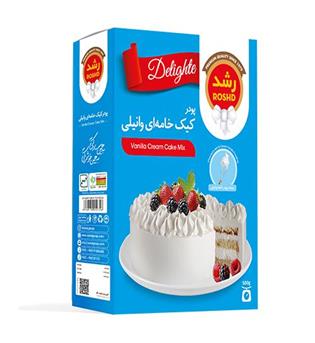پودر کیک خامه ای وانیلی رشد