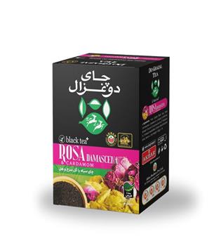 چای 100 گرم هل و گل محمدی دوغزال