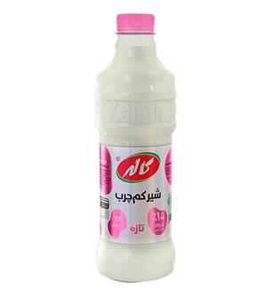 شیر بطری کم چرب کاله