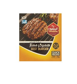 همبرگر 60% گوشتیران