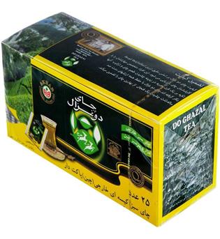 چای سبز کیسه ای دوغزال