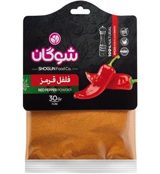 فلفل قرمز کارتی شوگان