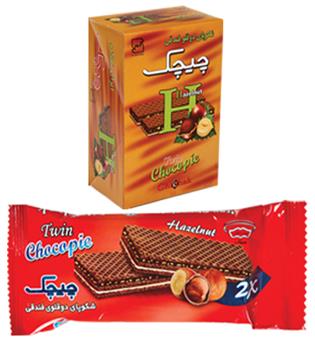 ویفر شکوپای دوقلو چیچک