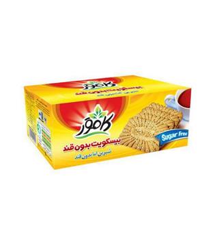 بیسکویت بدون قند کنجد با آرد گندم کامور