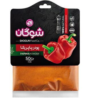 پودر پاپریکا کارتی شوگان